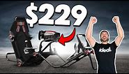 I Bought The Cheapest Sim Racing Rig ON Amazon