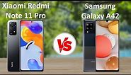 Redmi Note 11 Pro vs Samsung Galaxy A42 5G