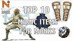Top 10 Magic Items For Monks in D&D 5e! | Nerd Immersion