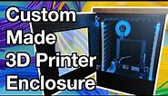 Building a Custom Enclosure for Your 3D Printer with Sound Isolation, Lighting, and Viewing Window