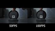 Sony A7III test frame rate 50p vs 100p slow motion 50%