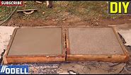 How to make DIY Concrete Pavers with Exposed Aggregate / Sand Wash Finish and Sealed