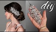 Unleash your creativity: learn to make stunning crystal bridal hair accessories/hair Vine/ hairpiece