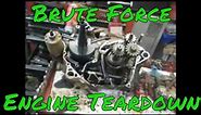 Kawasaki Brute Force motor disassembly