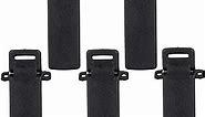 ABS Portable Belt Clip, Walkie Talkie Clip, for UV-5R/UV-5RA/UV-5RB Black Small BAOFENG