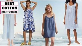 Top 10 Best Cotton Nightgown On Amazon