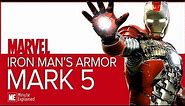 Iron Man's MARK 5 ARMOR Explained | The best carry on luggage, ever! (MCU)