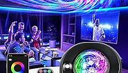 Star Projector Galaxy Projector, Dad Birthday Gift Kids Bedroom Decor Night Light with Remote Nebula Starry Light Projector Ceiling Stars Aurora Borealis Light Projector