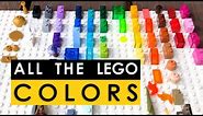 All the Current LEGO Colors! See the colors and color names for all the LEGO bricks.