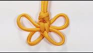 Paracord Tutorial: Butterfly Knot Parachute Cord Pendant For Necklace