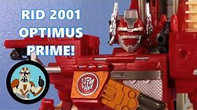 The Definition of "Chunky Japanese Robot Toy": Transformers Robots in Disguise 2001 Optimus Prime