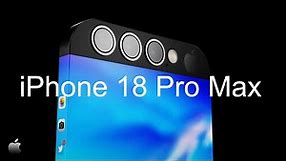 iPhone 18 Pro Max - Concept 2025