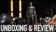 Hot Toys The Batman Deluxe Edition, Bat-Signal & Batcycle Unboxing & Review