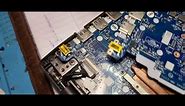 How laptop power intake circuit works (ways to fix) Lenovo ideapad S145 NM-C111 not charging PART1