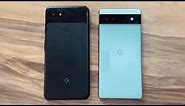 Google Pixel 6a vs Google Pixel 3a XL