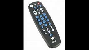 RCA UNIVERSAL REPLACEMENT REMOTE FOR MAGNAVOX, GE, ZENITH, APEX DIGITAL CONVERTER BOXES AND MORE.