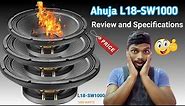 AHUJA L18-SW1000 PROFESSIONAL PA SPEAKERS UNBOXING & REVIEW