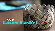 How to make Paper Basket | Do It Yourself
