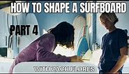 How to Shape a Surfboard; Template and Outline