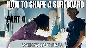 How to Shape a Surfboard; Template and Outline
