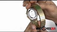 Timex Originals Mens Gold Classic Digital Chronograph Watch T78677