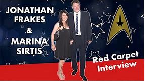 Jonathan Frakes & Marina Sirtis on TNG's Love Triangle, J.J. Trek, and Titan Series