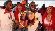 Nicki Minaj and Skeng Close up TOGETHER at Trinidad Carnival