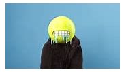 Emoji frozen head cold shiver with a blanket. Emoji concept