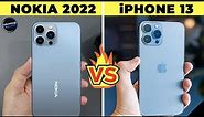 DIKIRA SELAMA INI BANGKRUT! Lihatlah Perbandingan Kecanggihan Nokia Edge 2022 vs iPhone 13 Pro Max