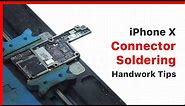 iPhone X Connector (De)Soldering Handwork Tips | REWA Academy Online Course