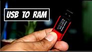 BOOST PERFORMANCE OF YOUR COMPUTER USING USB AS ADDITIONAL VIRTUAL RAM
