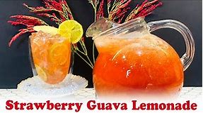 Strawberry Guava Lemonade Easy Recipe
