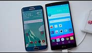 LG G4 vs Samsung Galaxy S6: Hands-On Comparison | Pocketnow