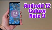 Install Android 12 on Galaxy Note 9 (LineageOS 19.1) - How to Guide!