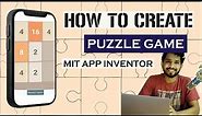 How To Create 2048 Puzzle Game in MIT App Inventor 2 | App Inventor Game