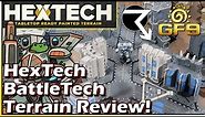 HexTech BattleTech Scale Terrain Preview and Review