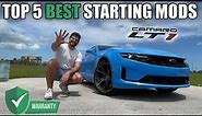 BEST Starting Mods for your Camaro LT1(or SS) | Warranty-Safe Upgrades for Looks & Performance