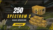 250 Spectrum 2 Case Opening - CS2!