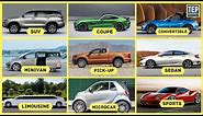 Different Types of Car Body Style | Every Car Shape Explained