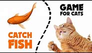 CAT GAMES ★ catching FISH 1 hour