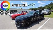 Colors Review 2018 Ford Mustang's - Exterior Color Choices @ Ravenel Ford