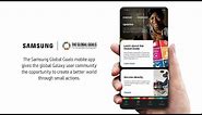 The Samsung Global Goals App, at a Glance | Samsung