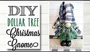 DIY Dollar Tree Christmas Gnome | 4 of 12 Days of Christmas