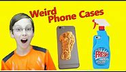 5 WEIRDEST PHONE CASES EVER!! | COLLINTV