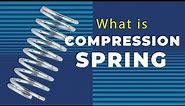 What is Compression Spring? Types | Part Applications | How it's made? Surya Springs | India