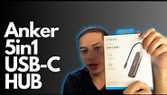 Anker 5 in 1 USB-C Hub Unboxing & Review!
