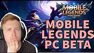 Playing Mobile Legends on PC - Google Play Games Beta Review
