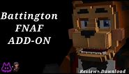 Battington Five Nights At Freddy's Add-on review + download [MCPE/MCBE] 1.19+