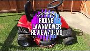 Craftsman R110 Riding Mower Review/Demo