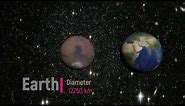 Mars vs Earth comparison